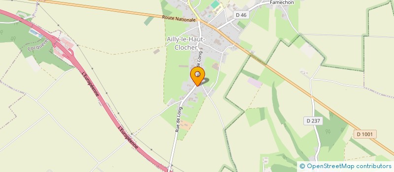 localisation de l'entreprise MADAME CORINNE LEVEL  AILLY-LE-HAUT-CLOCHER