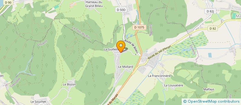 localisation de l'entreprise MADAME CORINNE LIVERNAIS à CHIRENS