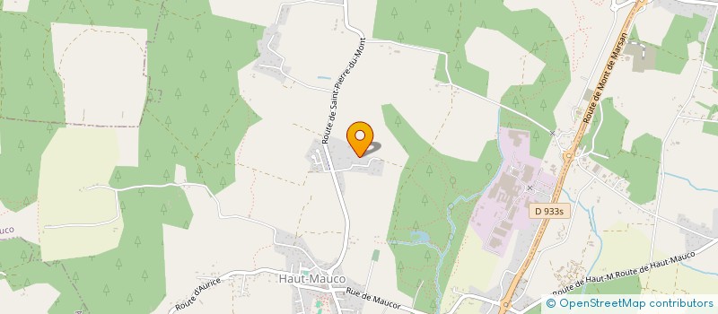 localisation de l'entreprise MADAME CORINNE LOPEZ  HAUT-MAUCO