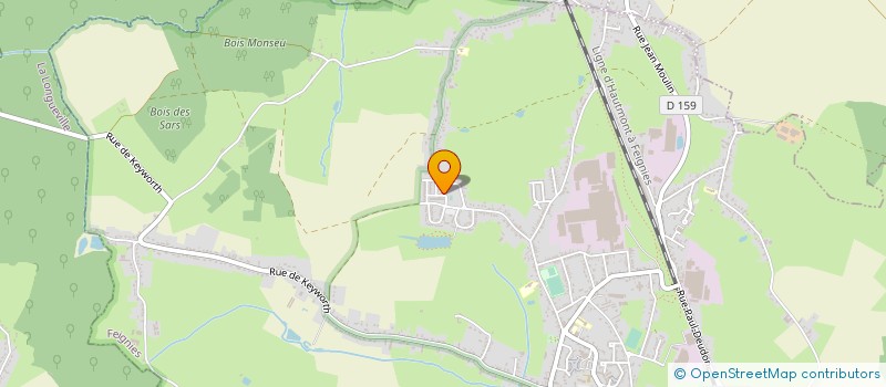 localisation de l'entreprise MADAME CORINNE LORETTE  FEIGNIES