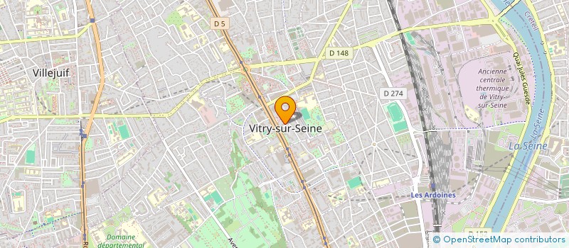 localisation de l'entreprise MADAME CORINNE LUANG-PRASEUTH à VITRY-SUR-SEINE