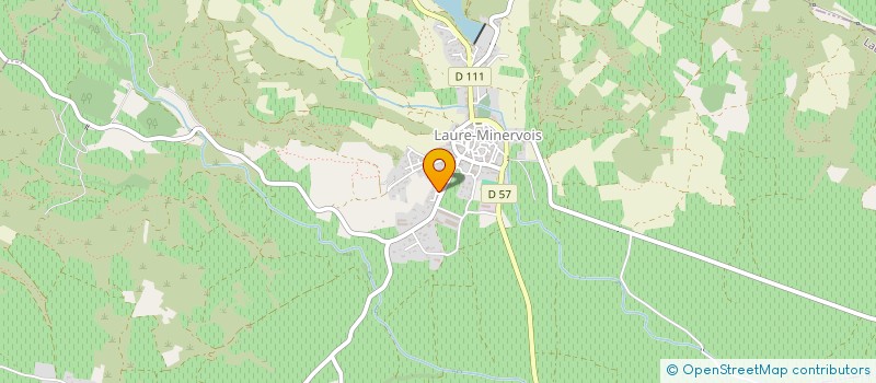 localisation de l'entreprise MADAME CORINNE LUCON  LAURE-MINERVOIS