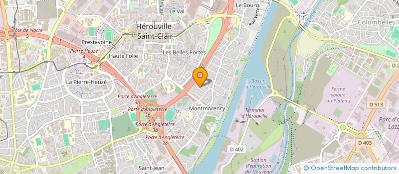 localisation de l'entreprise MADAME CORINNE LUNEL à HEROUVILLE-SAINT-CLAIR