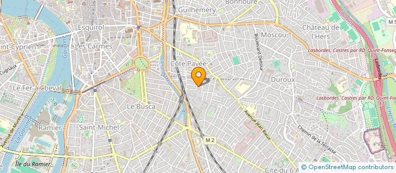 localisation de l'entreprise MADAME CORINNE LYONNARD à TOULOUSE