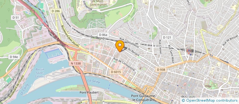 localisation de l'entreprise MADAME CORINNE MACE à ROUEN