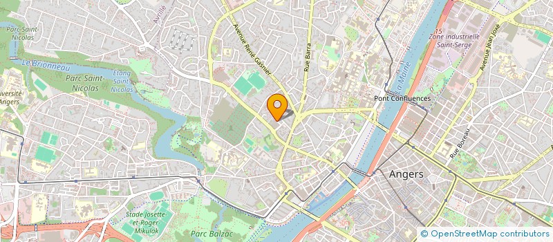 localisation de l'entreprise MADAME CORINNE MACE à ANGERS