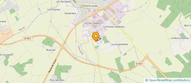 localisation de l'entreprise MADAME CORINNE MAGNIEZ  SAINTE-ANNE