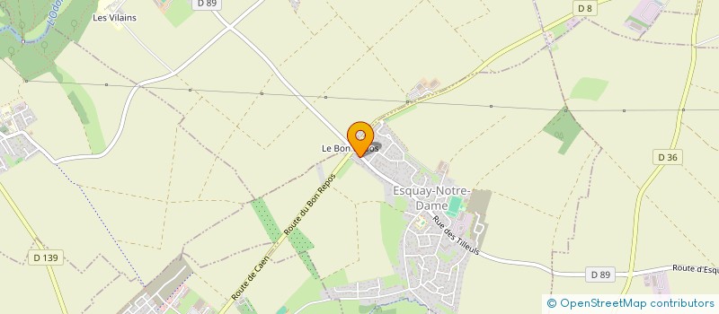 localisation de l'entreprise MADAME CORINNE MAHE à ESQUAY-NOTRE-DAME