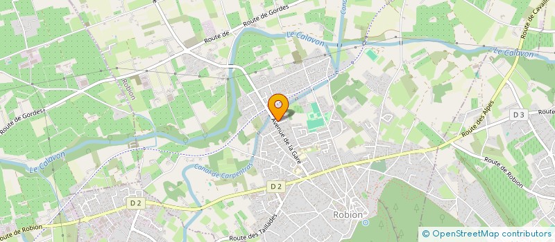 localisation de l'entreprise MADAME CORINNE MAINARD  ROBION