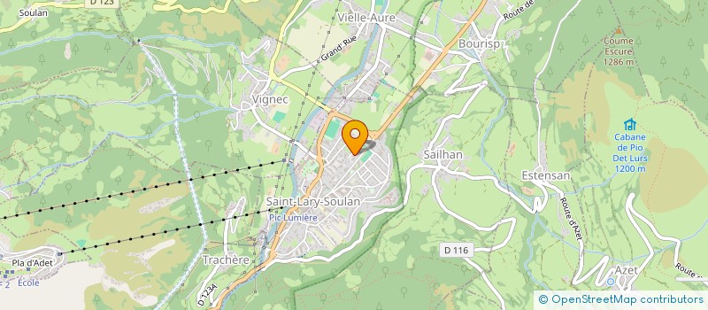 localisation de l'entreprise MADAME CORINNE MAISSNER  SAINT-LARY-SOULAN