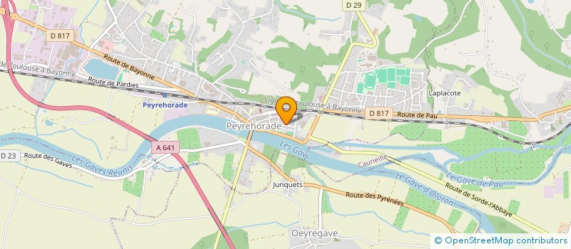 localisation de l'entreprise MADAME CORINNE MAISTO  PEYREHORADE