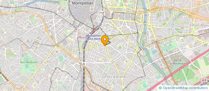 localisation de l'entreprise MADAME CORINNE MAJOULET à MONTPELLIER