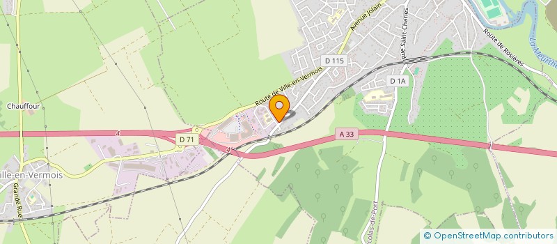 localisation de l'entreprise MADAME CORINNE MALGRAS  SAINT-NICOLAS-DE-PORT