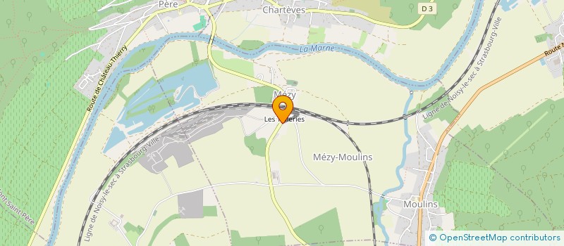 localisation de l'entreprise MADAME CORINNE MALLET  MEZY-MOULINS