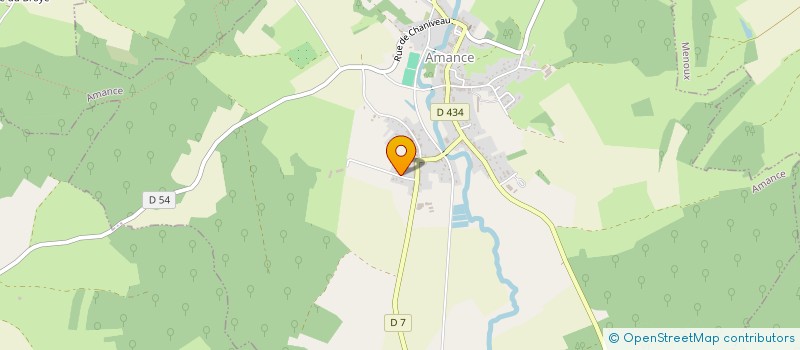 localisation de l'entreprise MADAME CORINNE MARCHAL  AMANCE