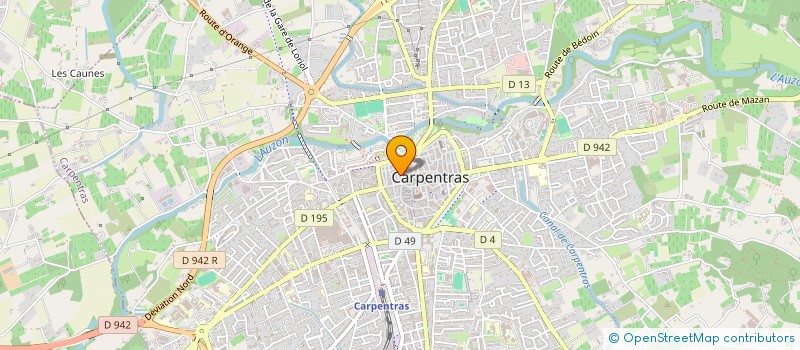 localisation de l'entreprise MADAME CORINNE MARCHAND à CARPENTRAS