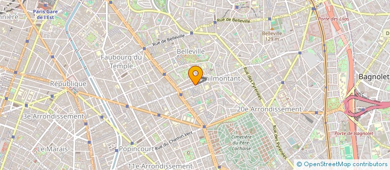 localisation de l'entreprise MADAME CORINNE MARGANNE  PARIS