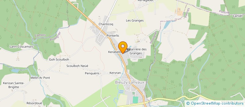 localisation de l'entreprise MADAME CORINNE MARGOT  PLUVIGNER