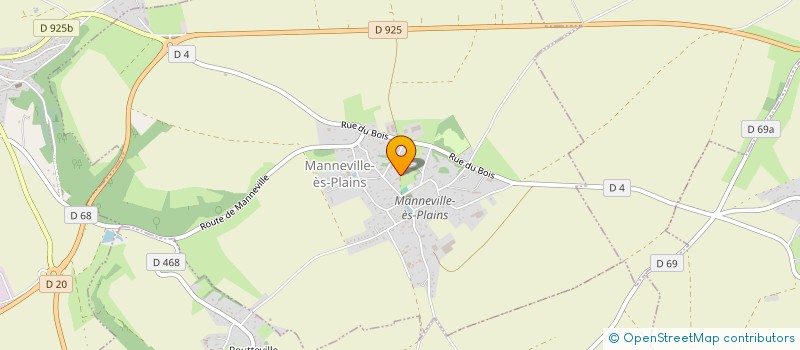 localisation de l'entreprise MADAME CORINNE MARIE ELISAB LEPICARD à MANNEVILLE-ES-PLAINS