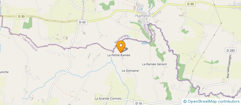 localisation de l'entreprise MADAME CORINNE MARIEN à SAINT-GEORGES-DE-REINTEMBAULT