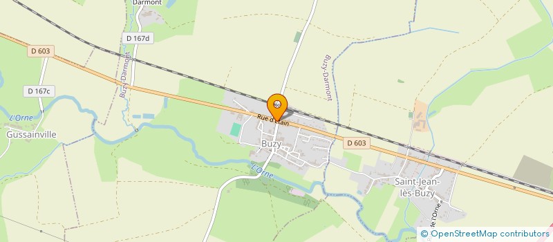 localisation de l'entreprise MADAME CORINNE MARION à BUZY-DARMONT