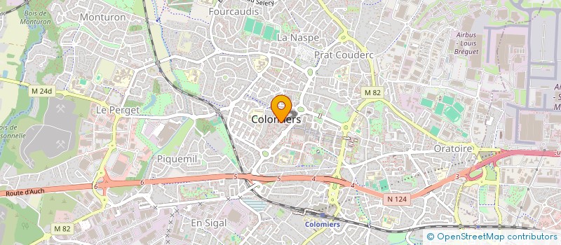 localisation de l'entreprise MADAME CORINNE MARULIER à COLOMIERS