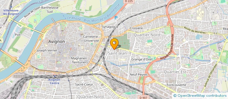 localisation de l'entreprise MADAME CORINNE MASQUEFA  AVIGNON