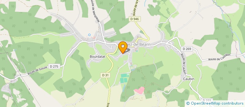 localisation de l'entreprise MADAME CORINNE MASSEYS  ARTHEZ-DE-BEARN