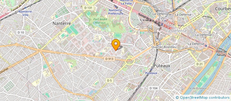 localisation de l'entreprise MADAME CORINNE MASSIE  NANTERRE