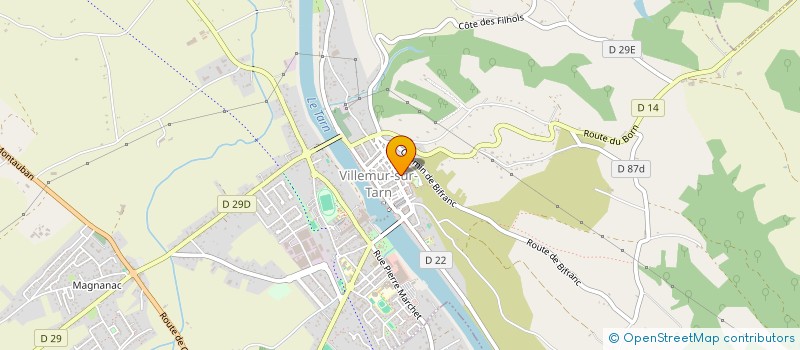 localisation de l'entreprise MADAME CORINNE MATEO  VILLEMUR-SUR-TARN