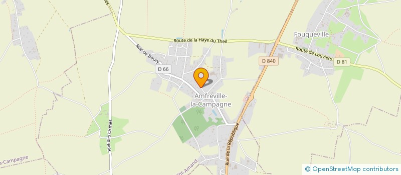 localisation de l'entreprise MADAME CORINNE MAUREL  AMFREVILLE-SAINT-AMAND