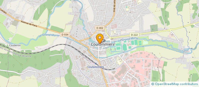 localisation de l'entreprise MADAME CORINNE MAURY à COULOMMIERS