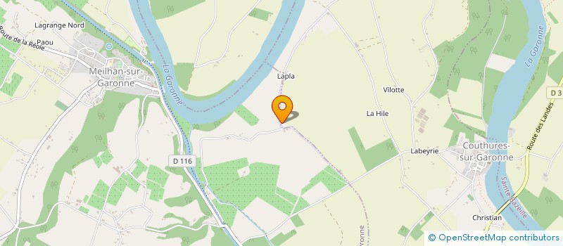 localisation de l'entreprise MADAME CORINNE MAZIERS  COUTHURES-SUR-GARONNE