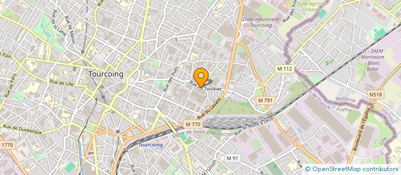localisation de l'entreprise MADAME CORINNE MEHNAOUI à TOURCOING