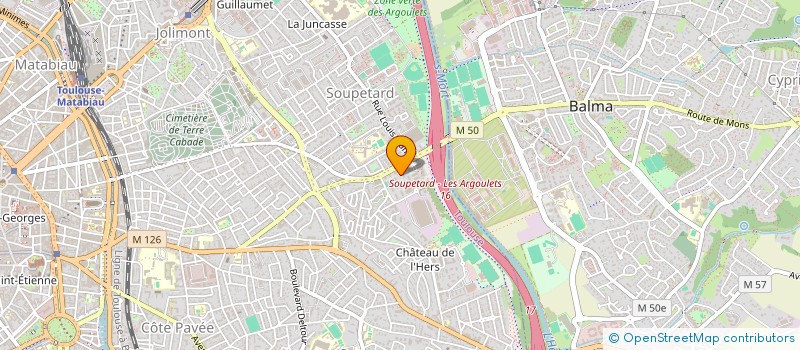 localisation de l'entreprise MADAME CORINNE MERELLE  TOULOUSE