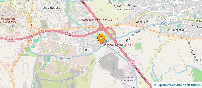 localisation de l'entreprise MADAME CORINNE MERIDJEN  SALON-DE-PROVENCE