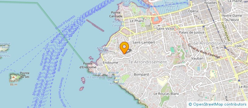 localisation de l'entreprise MADAME CORINNE MERKO à MARSEILLE
