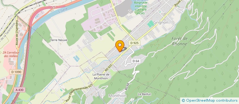 localisation de l'entreprise MADAME CORINNE MICHAUD à GRIGNON
