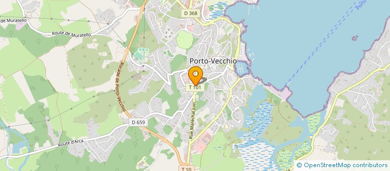 localisation de l'entreprise MADAME CORINNE MICHEL à PORTO-VECCHIO