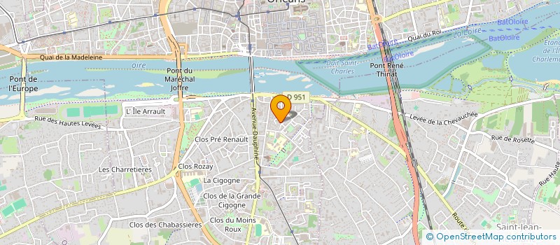 localisation de l'entreprise MADAME CORINNE MIEROTTI à ORLEANS