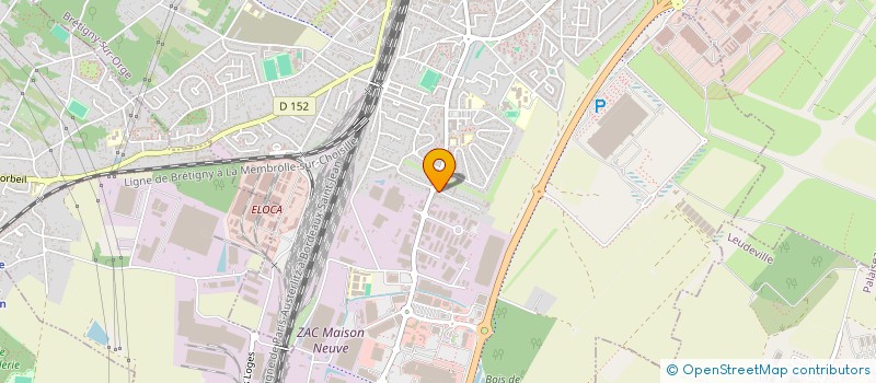 localisation de l'entreprise MADAME CORINNE MIGNOT à BRETIGNY-SUR-ORGE