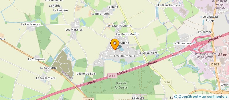 localisation de l'entreprise MADAME CORINNE MIGNOT à MESANGER