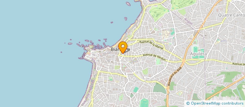 localisation de l'entreprise MADAME CORINNE MILHAS à BIARRITZ