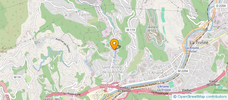 localisation de l'entreprise MADAME CORINNE MISSE NKAKE  SAINT-ANDRE-DE-LA-ROCHE