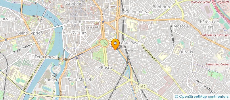 localisation de l'entreprise MADAME CORINNE MONREJEAU à TOULOUSE