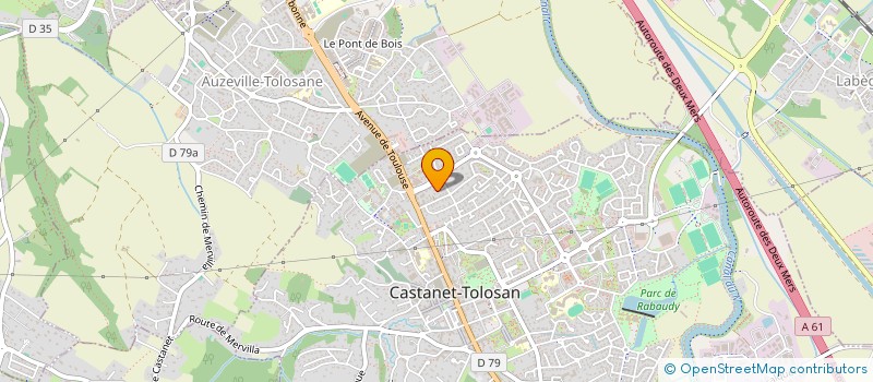 localisation de l'entreprise MADAME CORINNE MONTARRAS à CASTANET-TOLOSAN