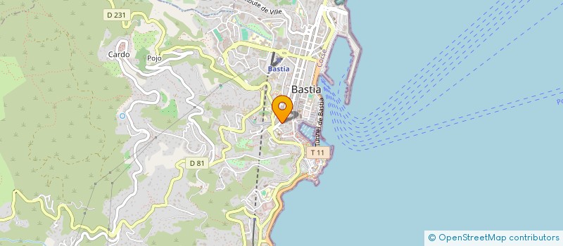 localisation de l'entreprise MADAME CORINNE MORETTI à BASTIA