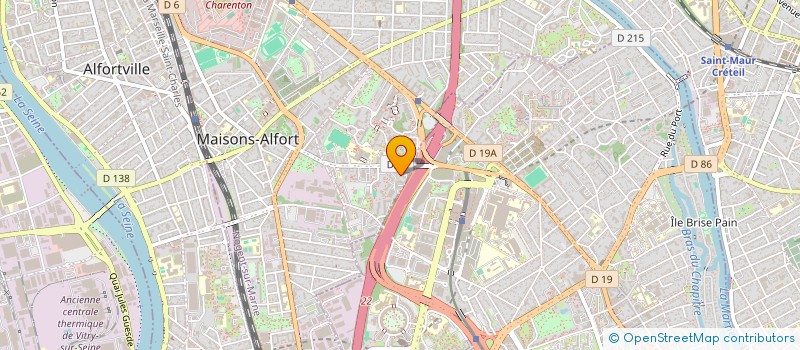 localisation de l'entreprise MADAME CORINNE MORNET  MAISONS-ALFORT