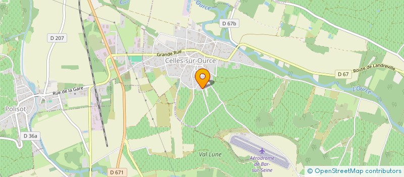 localisation de l'entreprise MADAME CORINNE NARCES à CELLES-SUR-OURCE