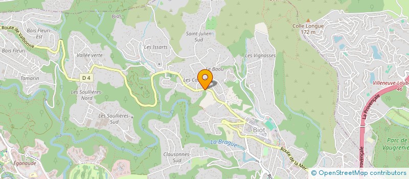 localisation de l'entreprise MADAME CORINNE NUGON  BIOT